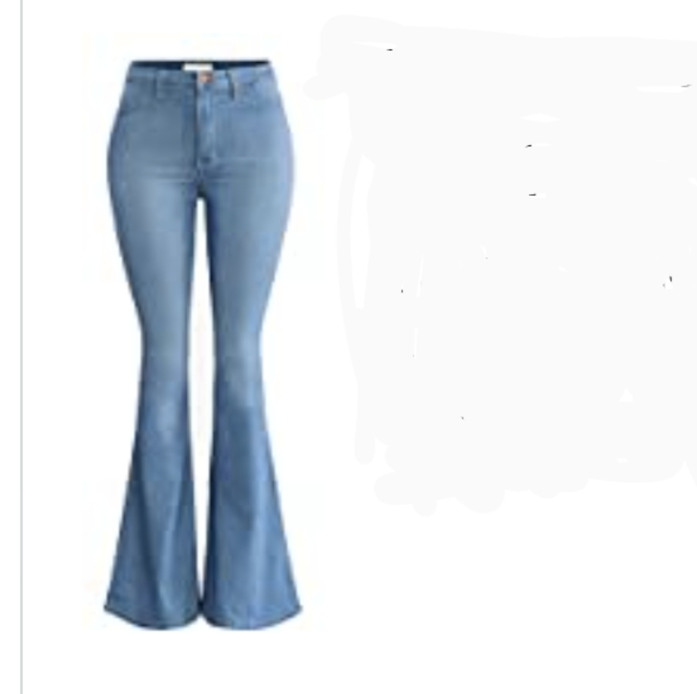 High Rise Flare Jeans
